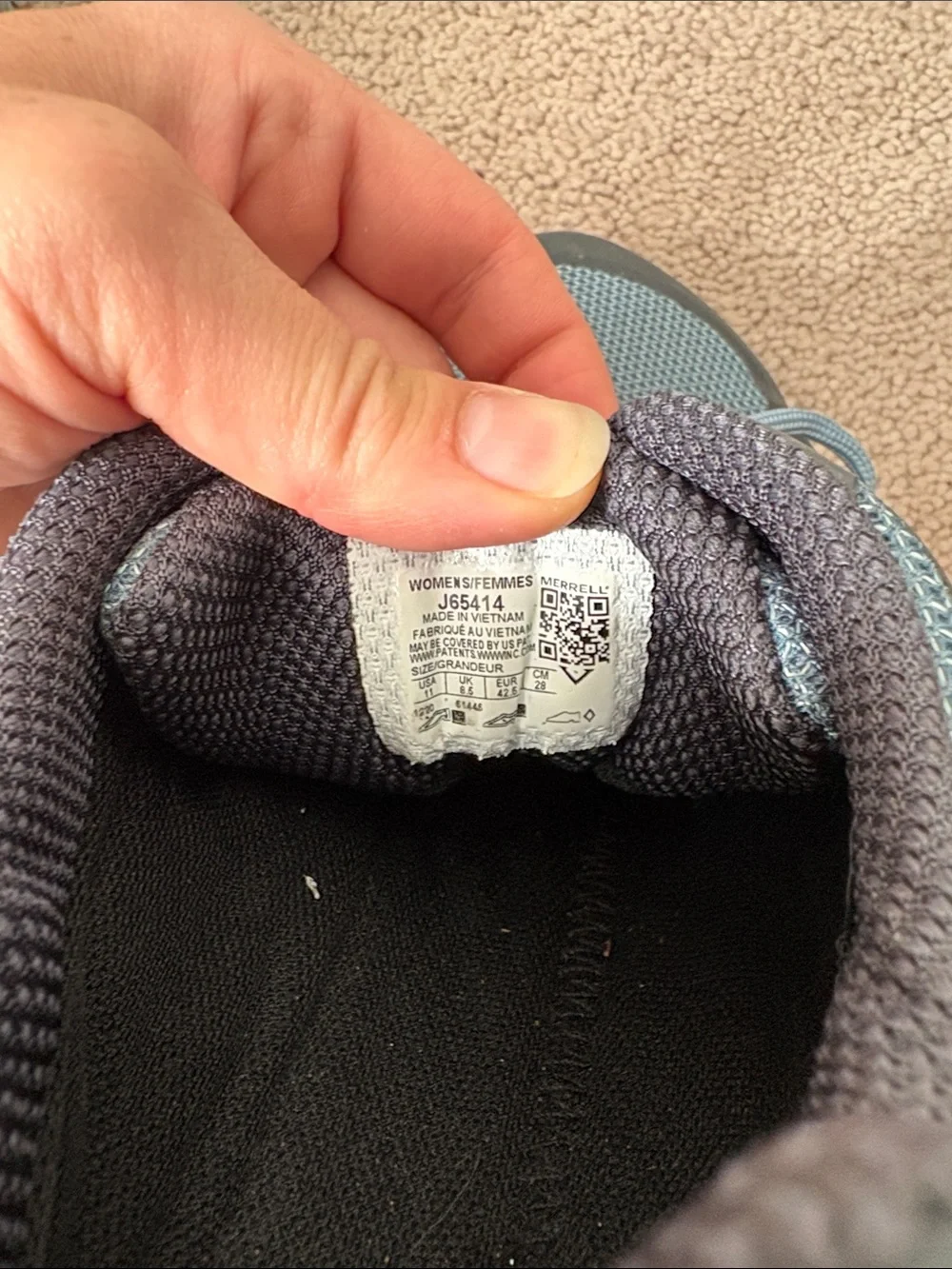 Merrell Siren Edge bluestone hiking shoes